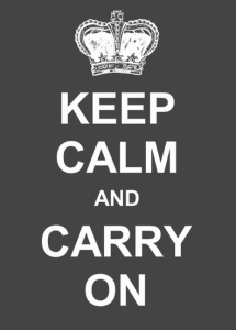 Keep calm and carry on post Brexit decision